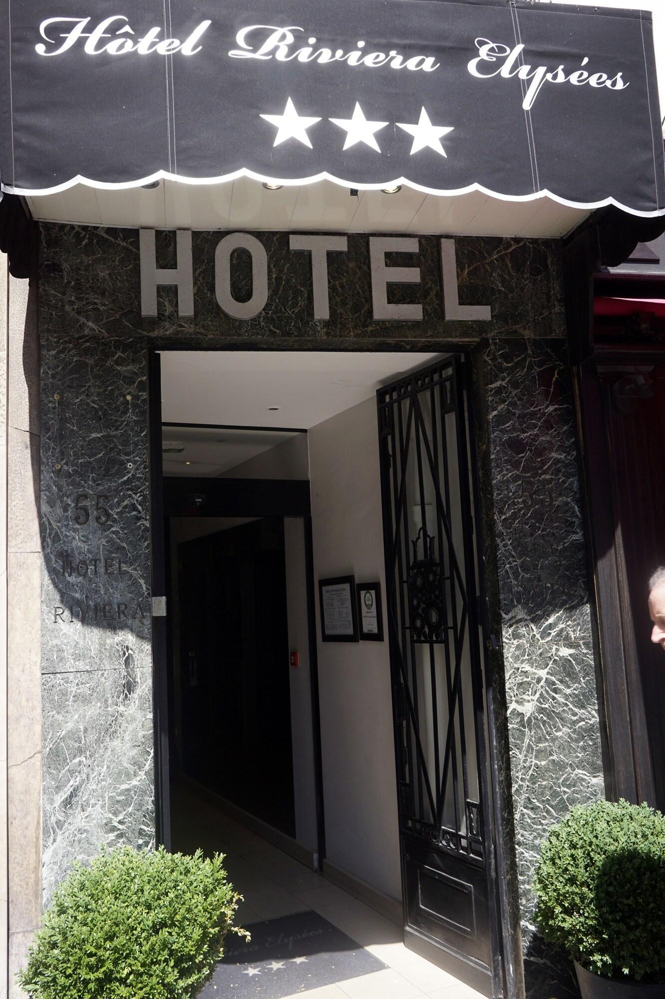 Hotel Riviera Elysees Paris Exterior photo