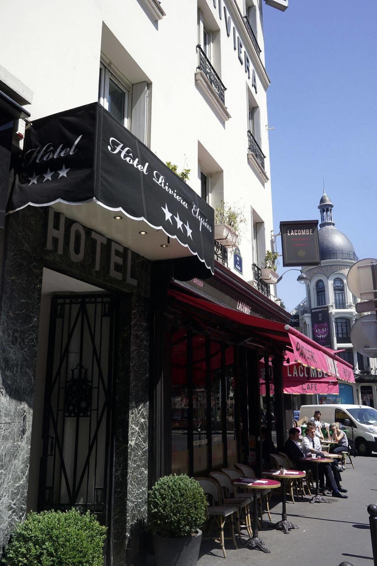 Hotel Riviera Elysees Paris Exterior photo